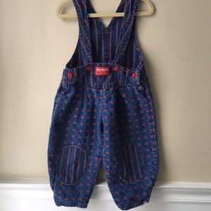 Vintage OshKosh B'gosh Denim Vestbak Overalls